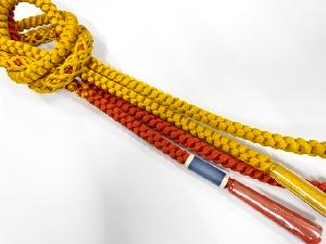 未使用品　正絹　手組帯締め